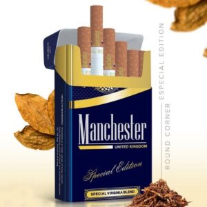 Manchester United Blue Cigarettes health reference on CigScope