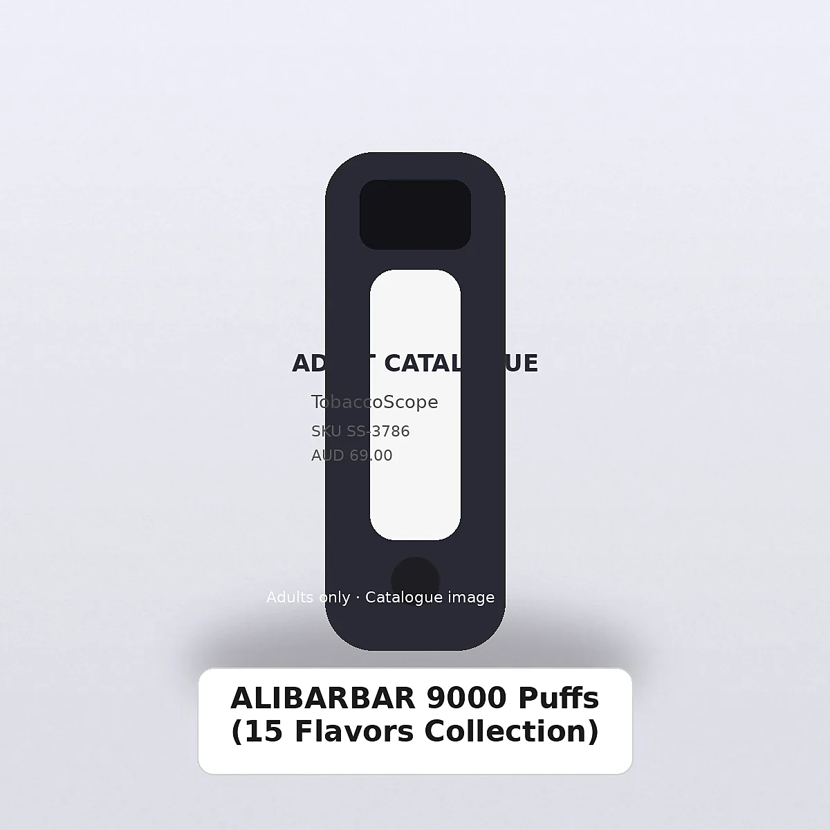 ALIBARBAR 9000 Puffs (15 Flavors Collection) adult-only catalogue product image on TobaccoScope