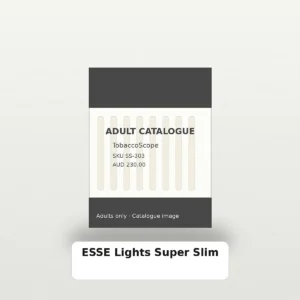 ESSE Lights Super Slim adult-only catalogue product image on TobaccoScope