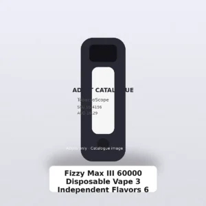 Fizzy Max III 60000 Disposable Vape 3 Independent Flavors 6 Mix Combos adult-only catalogue product image on TobaccoScope