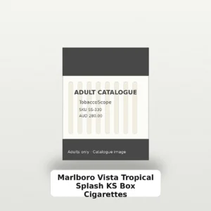 Marlboro Vista Tropical Splash KS Box Cigarettes adult-only catalogue product image on TobaccoScope