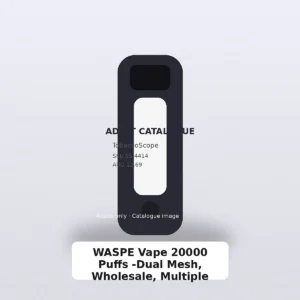 WASPE Vape 20000 Puffs -Dual Mesh, Wholesale, Multiple Flavors adult-only catalogue product image on TobaccoScope