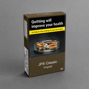 JPS Classic Original packaging photographed for a format and packaging profile page