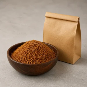 Premium Loose Tobacco – 200g, 400g or 1kg packaging photographed for a format and packaging profile page